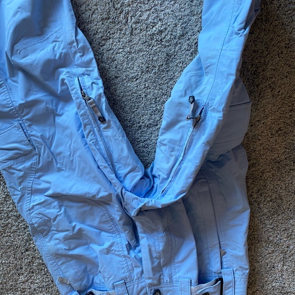 Sessions Ridge Series Light Blue Snow Pants - Picture 3 of 6